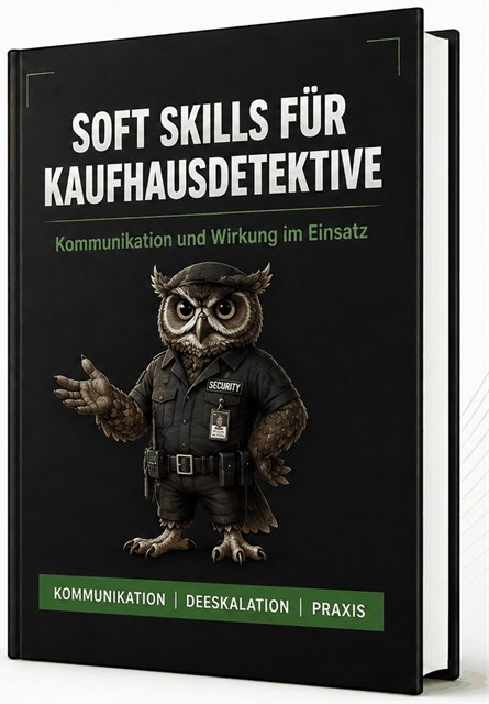 Heft Soft Skills für Kaufhausdetektive